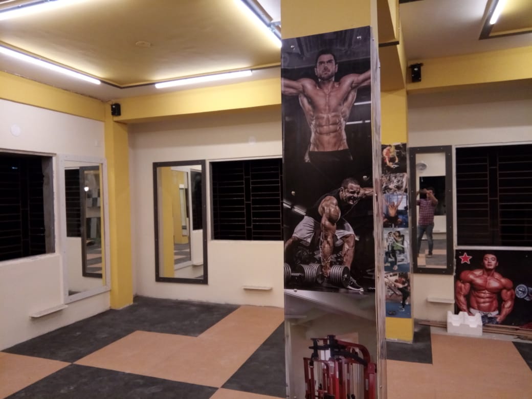 GYM — interior design in Newalipur by Denovo Design